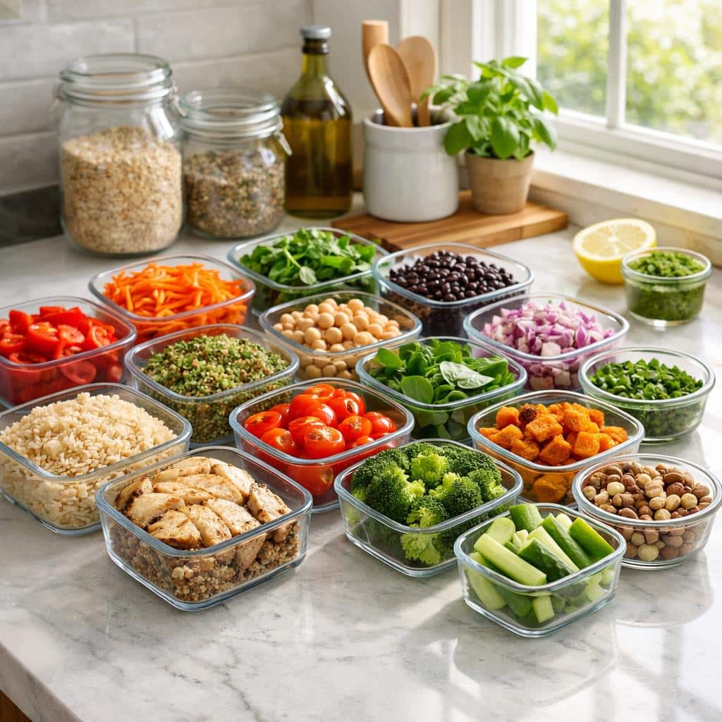 Mit cleveren Mealprep-Tricks die Mittagspause in eine Energiequelle verwandeln